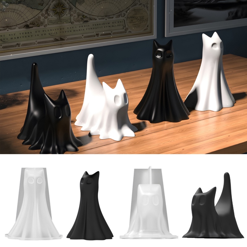 Gatto fantasma Halloween Ornam - Candle Making Tutorial recensione e prezzo