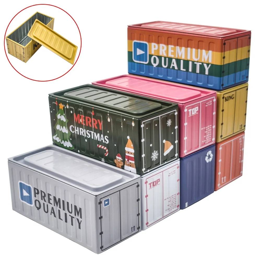 Scatola di latta a forma di co - Tin Container Lid recensione e prezzo
