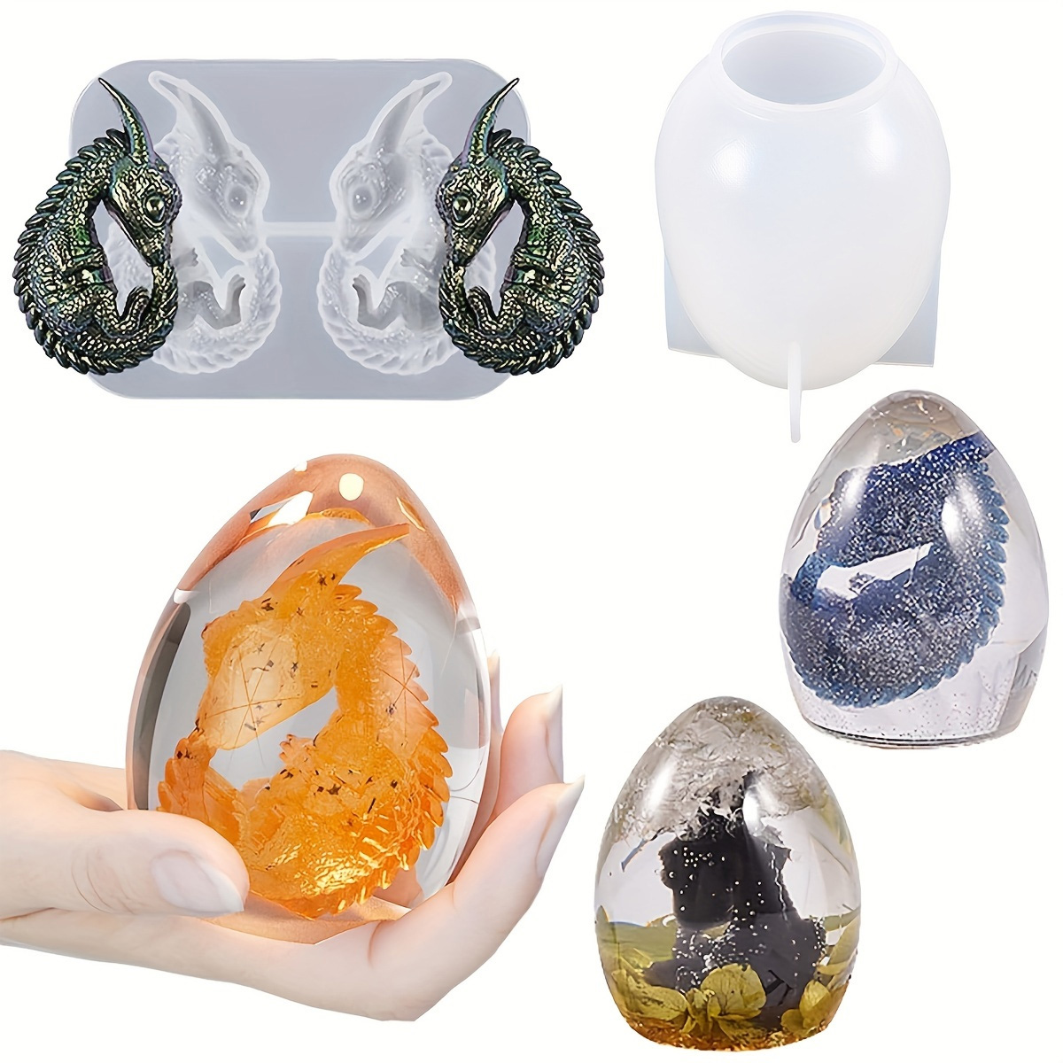 Stampi per uova di drago in si - Candle Making Kits recensione e prezzo