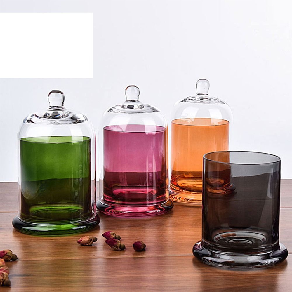 Barattolo in Vetro per Fiori E - Candle Making Jars With Lids recensione e prezzo