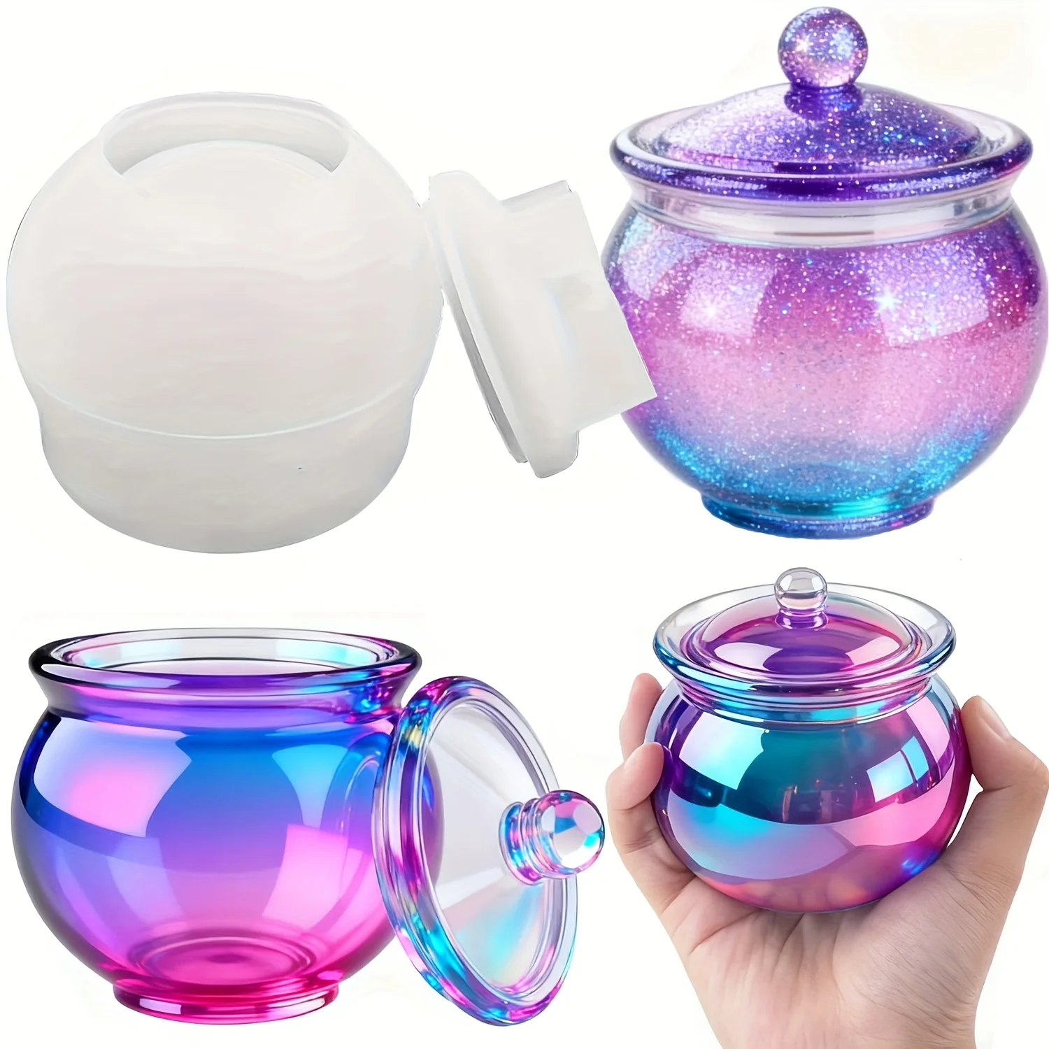 1 set di stampi rotondi in res - Candle Making Jug recensione e prezzo